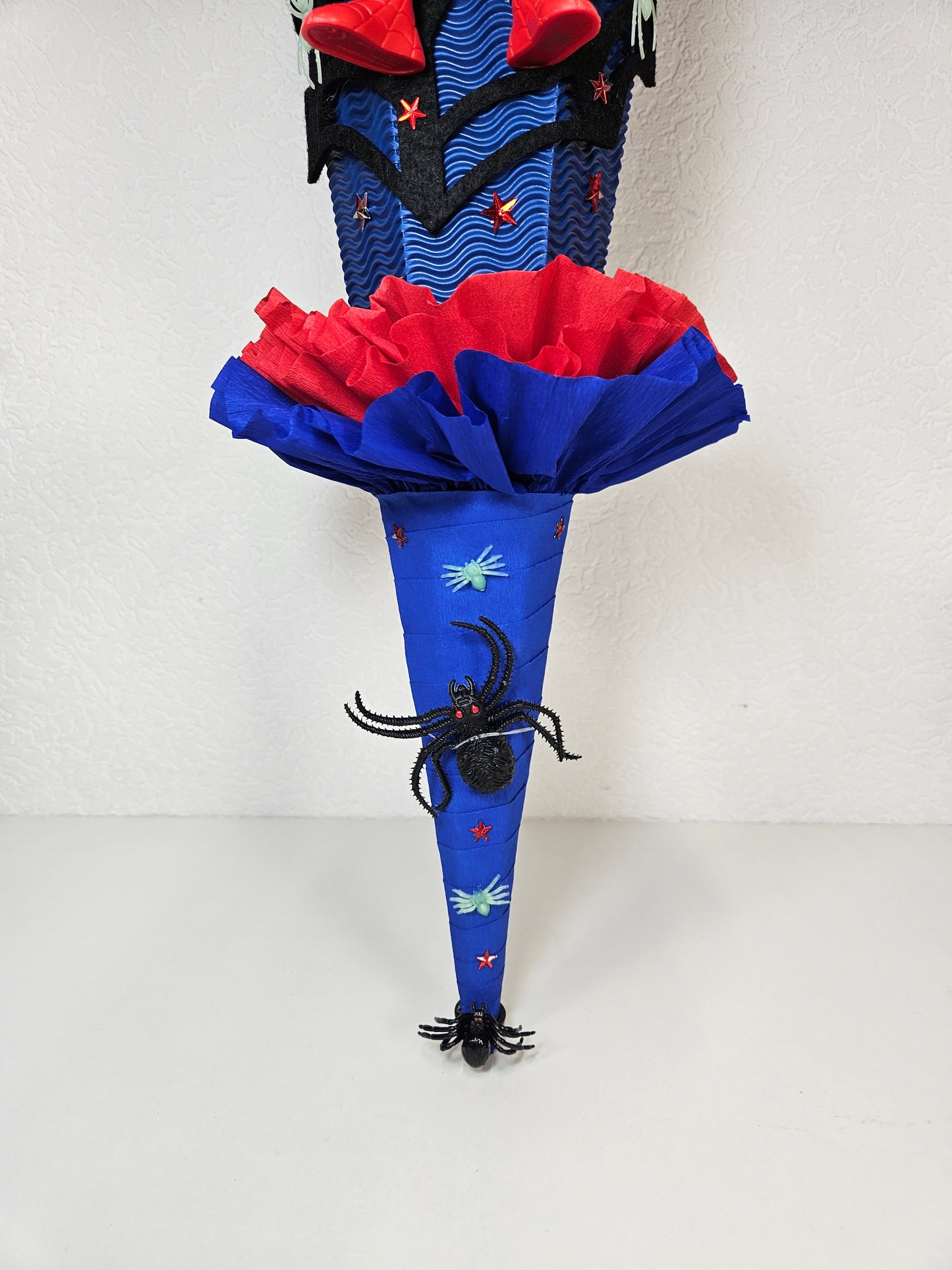 SCHULTÜTE ZUCKERTÜTE Spider Man Rohling 85cm Jungs dunkelblau hellblau