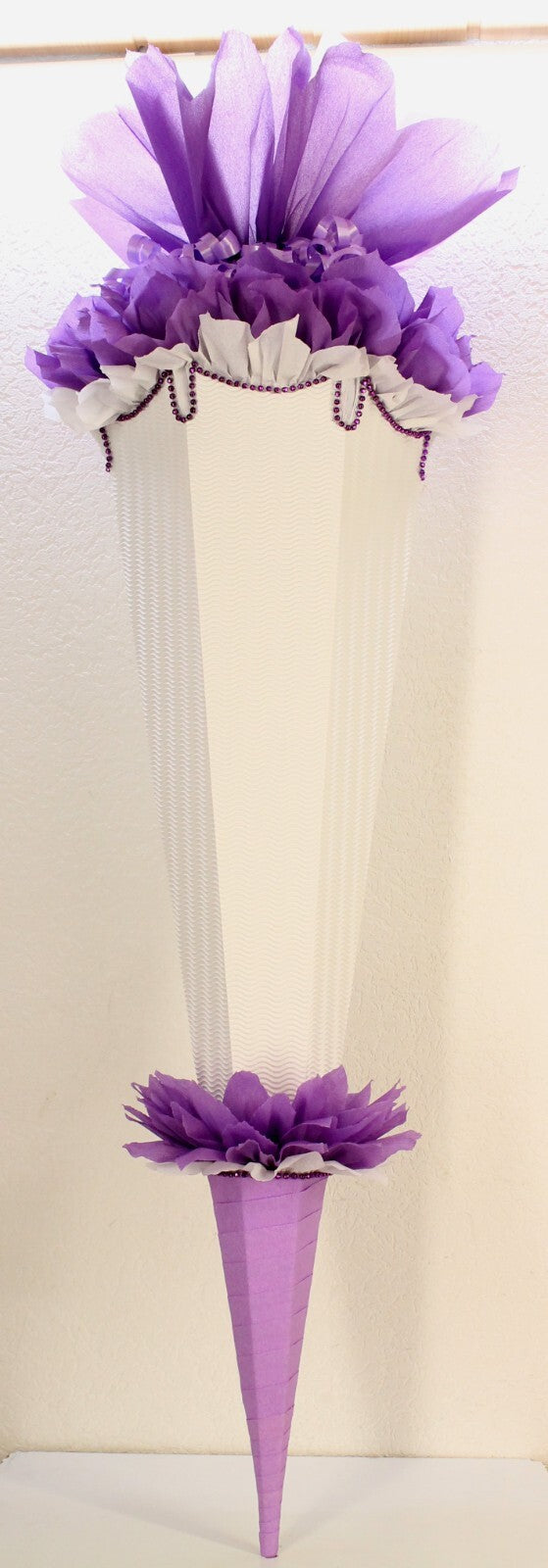 SCHULTÜTE ZUCKERTÜTE OHNE BUCHSTABEN !! Rohling 40 70 75 80 85 90 100cm Mädchen