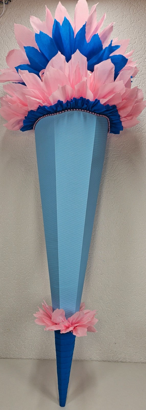 SCHULTÜTE ZUCKERTÜTE OHNE BUCHSTABEN Rohling 40 70 75 80 85 90 100cm 1m Mädchen
