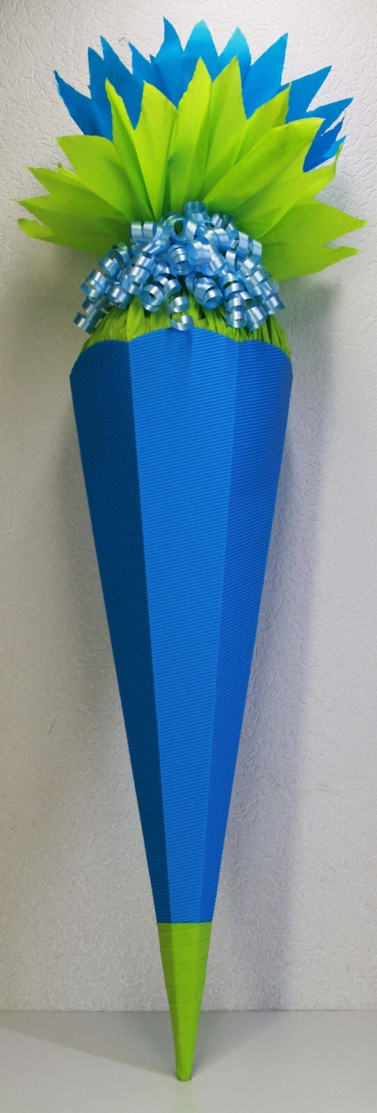 SCHULTÜTE ZUCKERTÜTE OHNE BUCHSTABEN !!KORPUS 70 80 85 90 100cm REGENBOGENFARBEN