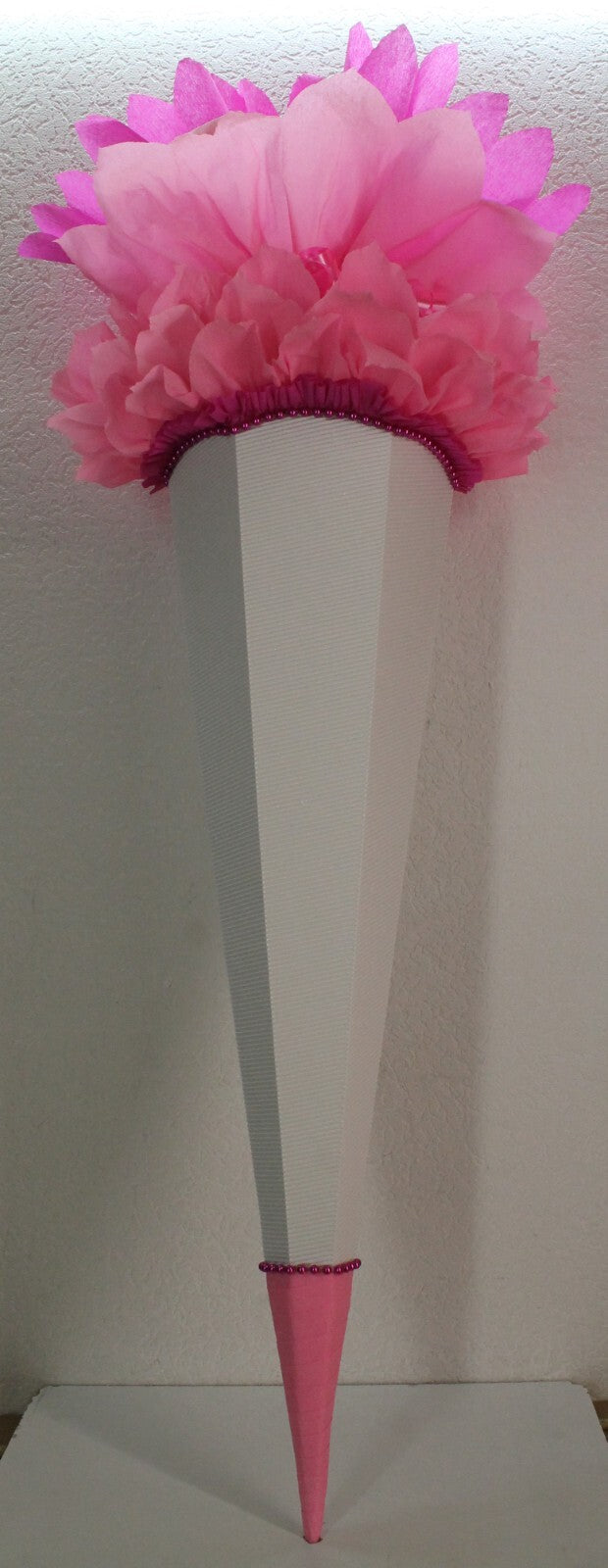 SCHULTÜTE ZUCKERTÜTE OHNE BUCHSTABEN Rohling 40 70 75 80 85 90 100cm 1m Mädchen