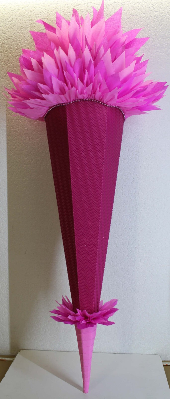 SCHULTÜTE ZUCKERTÜTE OHNE BUCHSTABEN !! Rohling 40 70 75 80 85 90 100cm Mädchen