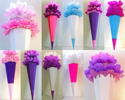 SCHULTÜTE ZUCKERTÜTE OHNE BUCHSTABEN Rohling 40 70 75 80 85 90 100cm