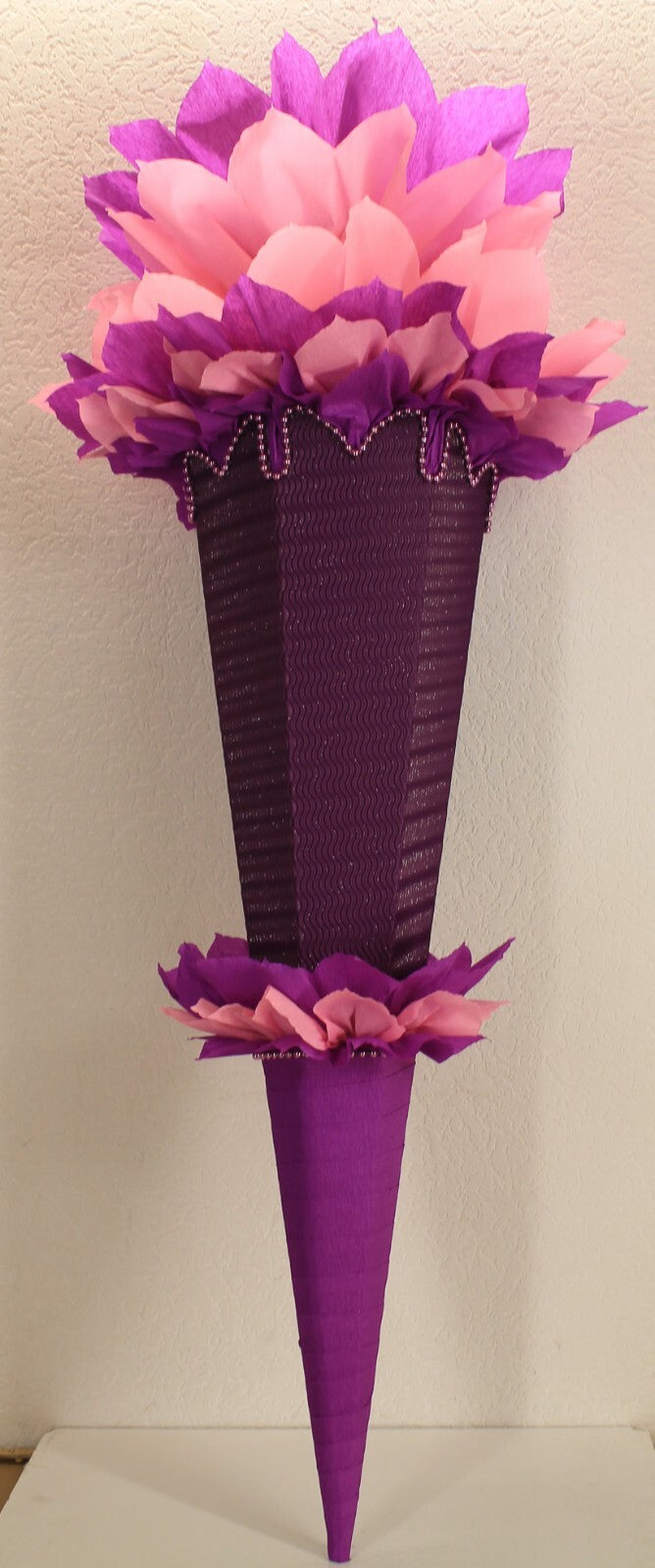 SCHULTÜTE ZUCKERTÜTE OHNE BUCHSTABEN !! Rohling 40 70 75 80 85 90 100cm Mädchen