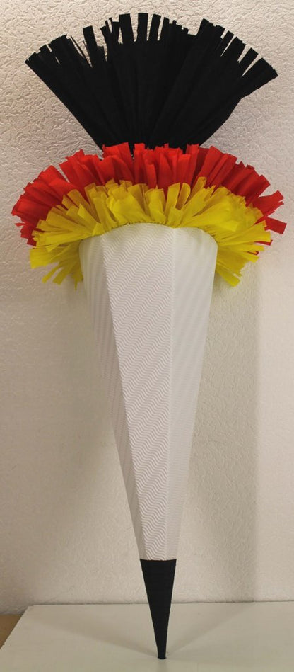 SCHULTÜTE ZUCKERTÜTE OHNE BUCHSTABEN !! Rohling 40 70 75 80 85 90cm 1m JUNGS
