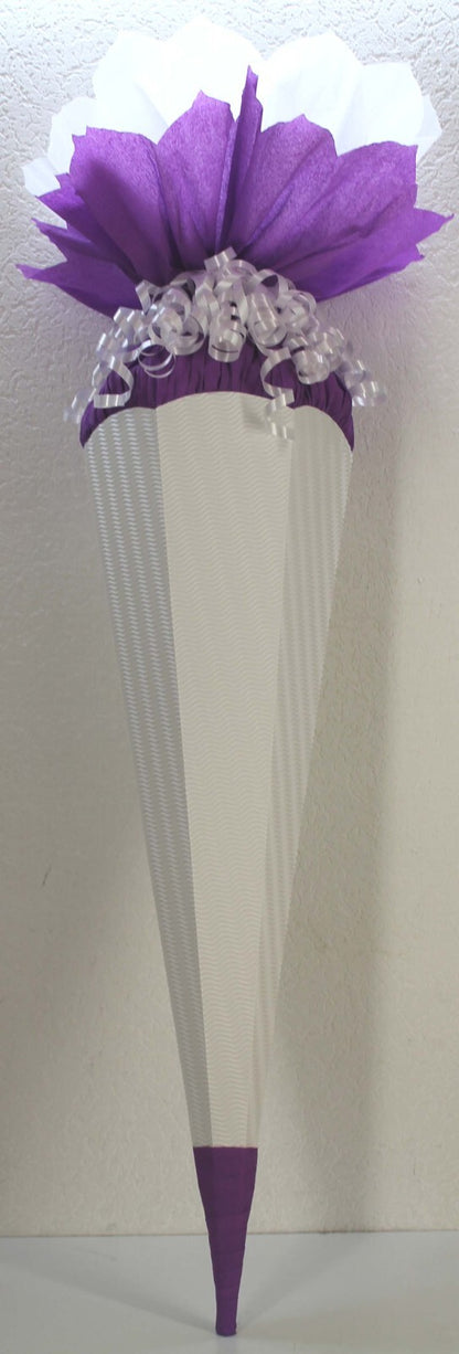 SCHULTÜTE ZUCKERTÜTE OHNE BUCHSTABEN! Rohling 40 70 80 85 90 1m passend z.Ranzen