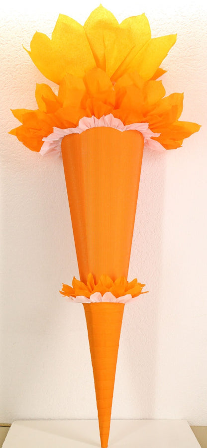 SCHULTÜTE ZUCKERTÜTE OHNE BUCHSTABEN !! Rohling40 70 75 80 85 90 100cm Mädchen