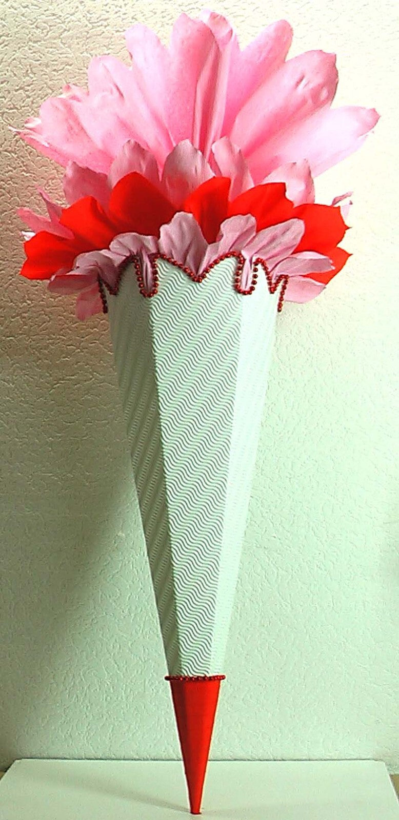 SCHULTÜTE ZUCKERTÜTE OHNE BUCHSTABEN Rohling 40 70 75 80 85 90 100cm 1m Mädchen