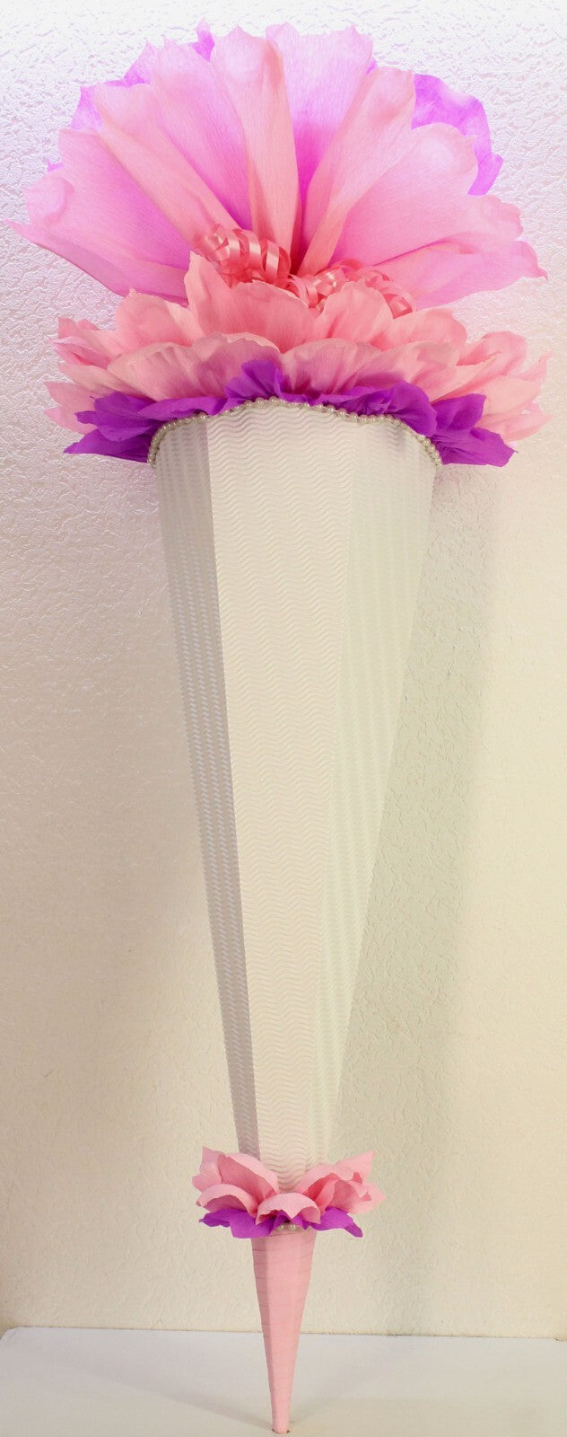 SCHULTÜTE ZUCKERTÜTE OHNE BUCHSTABEN !! Rohling 40 70 75 80 85 90 100cm Mädchen
