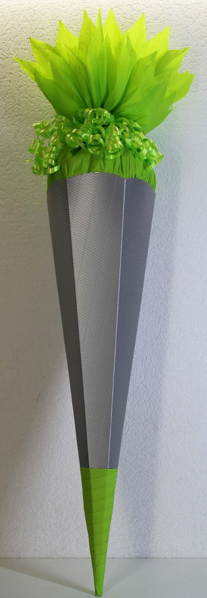 SCHULTÜTE ZUCKERTÜTE OHNE BUCHSTABEN Rohling70 85 1m farblich passend Tornister
