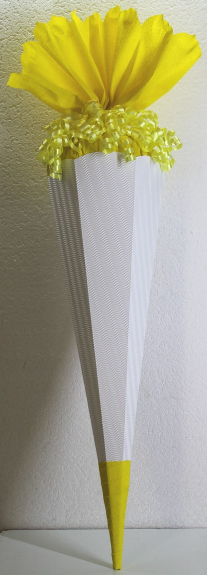 SCHULTÜTE ZUCKERTÜTE OHNE BUCHSTABEN! Rohling 40 70 80 85 90 1m passend z.Ranzen