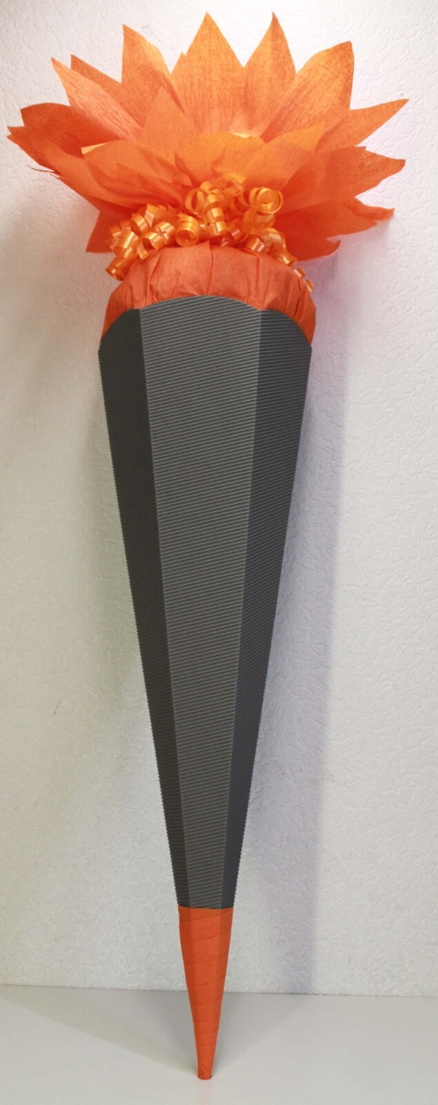 SCHULTÜTE ZUCKERTÜTE OHNE BUCHSTABEN !!KORPUS 70 80 85 90 100cm REGENBOGENFARBEN