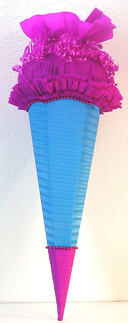 SCHULTÜTE ZUCKERTÜTE OHNE BUCHSTABEN Rohling 40 70 75 80 85 90 100cm