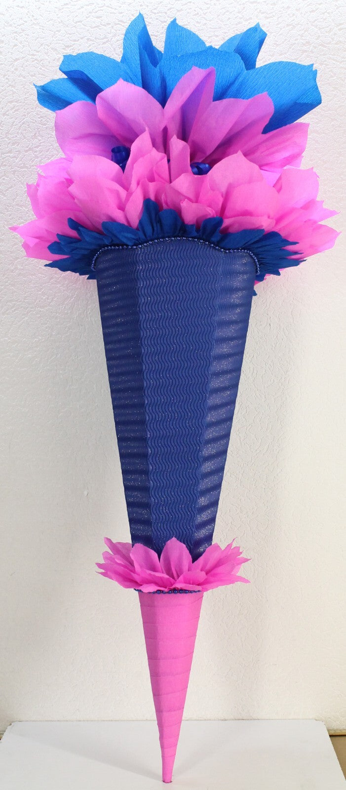 SCHULTÜTE ZUCKERTÜTE OHNE BUCHSTABEN !! Rohling40 70 75 80 85 90 100cm Mädchen
