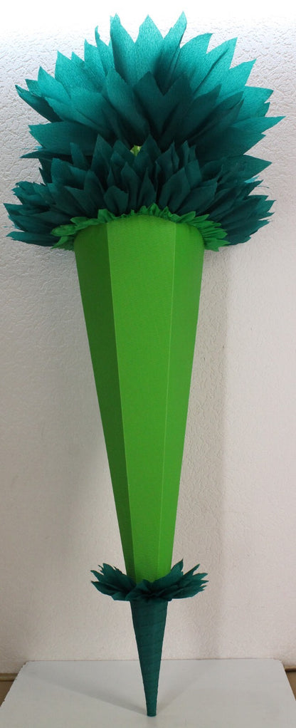 SCHULTÜTE ZUCKERTÜTE OHNE BUCHSTABEN !! Rohling 40 70 75 80 85 90 100cm/1m JUNGS