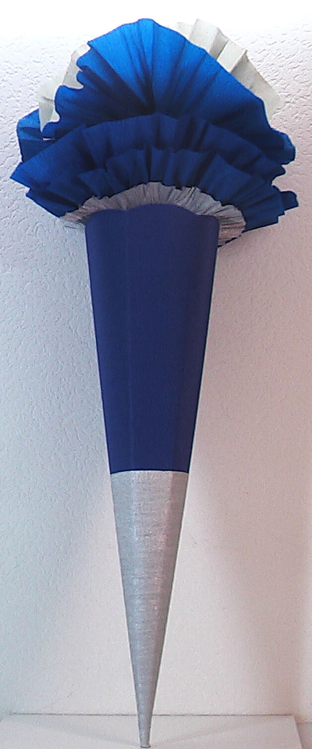 SCHULTÜTE ZUCKERTÜTE OHNE BUCHSTABEN !! Rohling 40 70 75 80 85 90cm 1m JUNGS