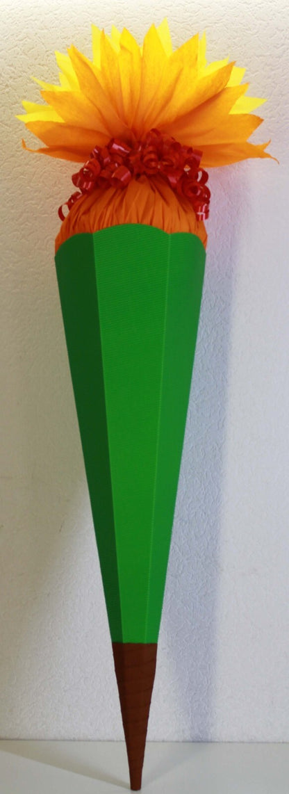 SCHULTÜTE ZUCKERTÜTE OHNE BUCHSTABEN Rohling7085100cm farblich passend Rucksack