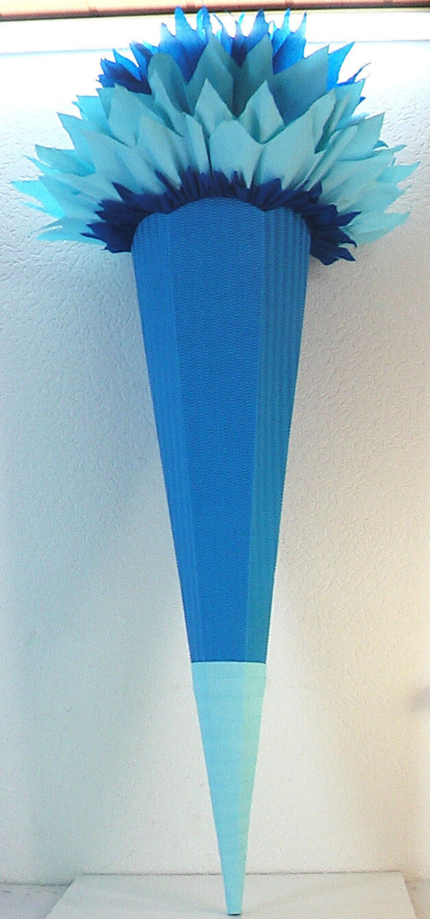 SCHULTÜTE ZUCKERTÜTE OHNE BUCHSTABEN !! Rohling 40 70 75 80 85 90cm 1m JUNGS