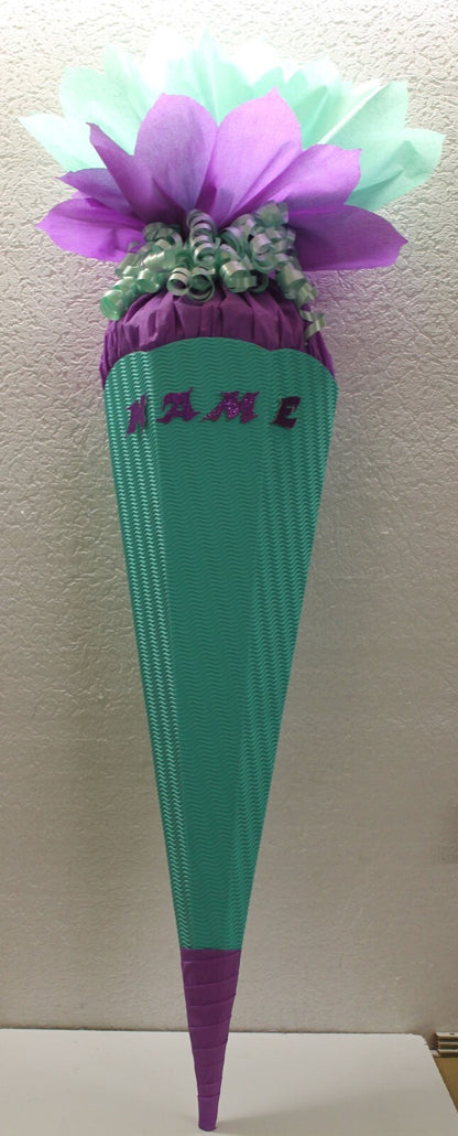 SCHULTÜTE ZUCKERTÜTE OHNE BUCHSTABEN! Rohling 40 70 80 85 90 1m passend z.Ranzen