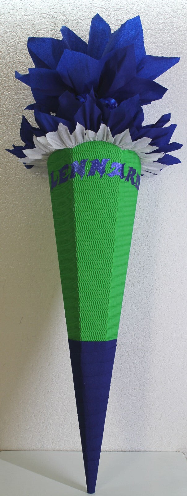 SCHULTÜTE ZUCKERTÜTE OHNE BUCHSTABEN !! Rohling 40 70 75 80 85 90cm 1m JUNGS
