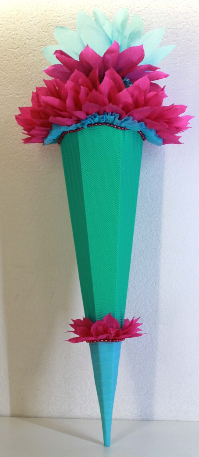 SCHULTÜTE ZUCKERTÜTE OHNE BUCHSTABEN !! Rohling 40 70 75 80 85 90 100cm Mädchen