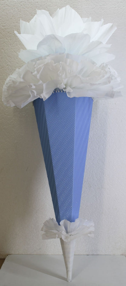 SCHULTÜTE ZUCKERTÜTE OHNE BUCHSTABEN !! Rohling40 70 75 80 85 90 100cm Mädchen