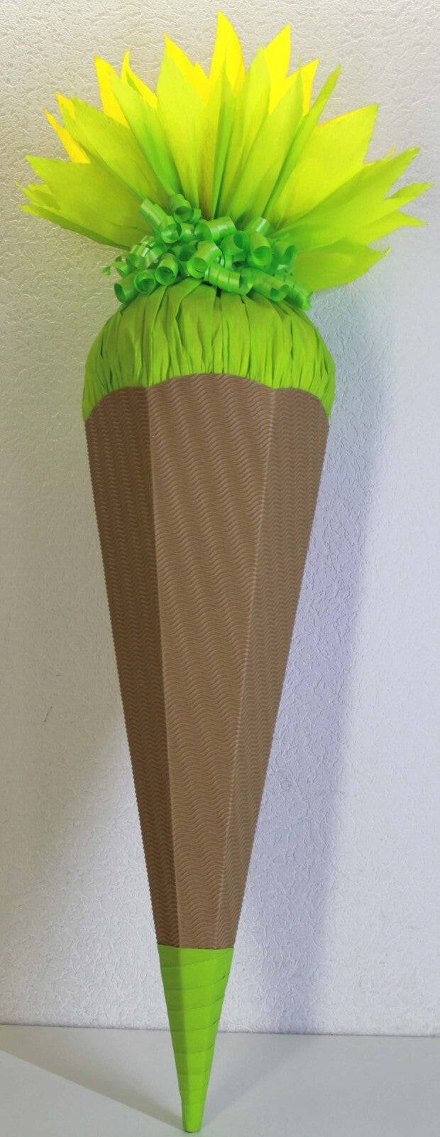SCHULTÜTE ZUCKERTÜTE OHNE BUCHSTABEN Rohling7085100cm farblich passend Rucksack