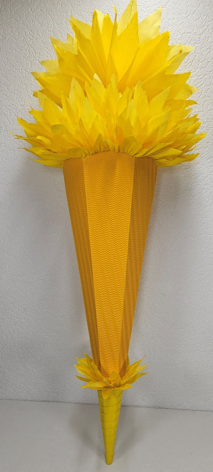SCHULTÜTE ZUCKERTÜTE OHNE BUCHSTABEN Rohling 40 70 75 80 85 90 100cm 1m Mädchen