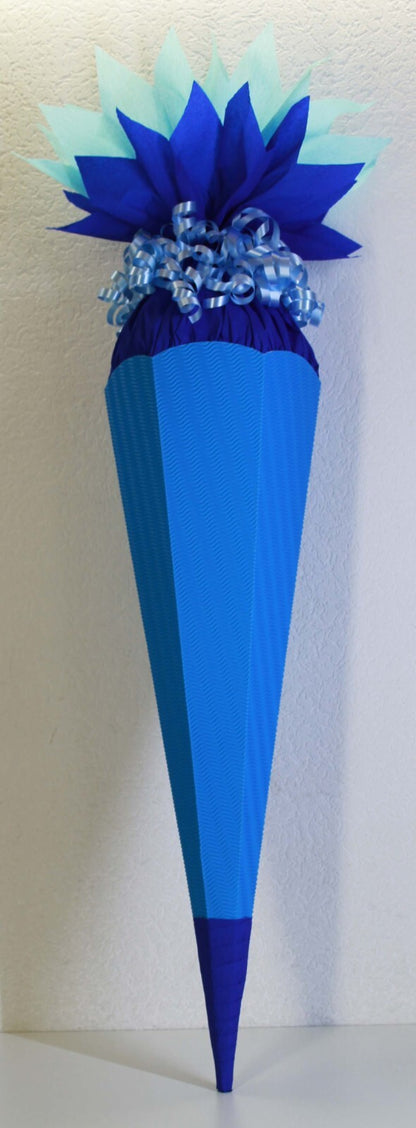 SCHULTÜTE ZUCKERTÜTE OHNE BUCHSTABEN Rohling7085100cm farblich passend Rucksack