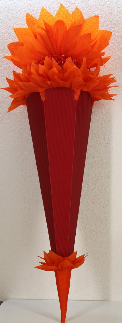 SCHULTÜTE ZUCKERTÜTE OHNE BUCHSTABEN !! Rohling 40 70 75 80 85 90 100cm/1m JUNGS