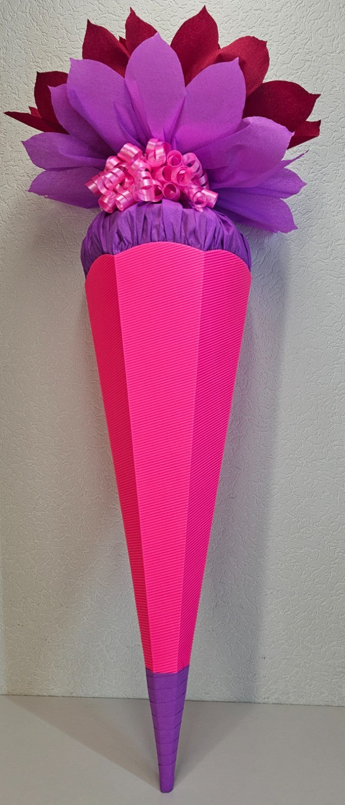 SCHULTÜTE ZUCKERTÜTE OHNE BUCHSTABEN KORPUS 8085 100 farblich passend SCHULMAPPE