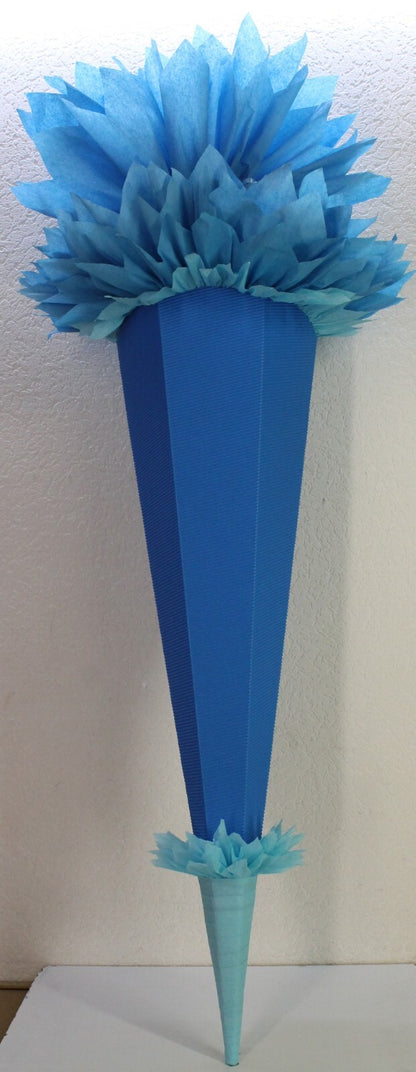 SCHULTÜTE ZUCKERTÜTE OHNE BUCHSTABEN !! Rohling 40 70 75 80 85 90 100cm/1m JUNGS