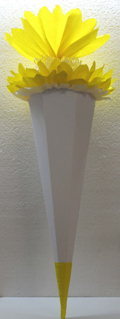 SCHULTÜTE ZUCKERTÜTE OHNE BUCHSTABEN Rohling 40 70 75 80 85 90 100cm 1m Mädchen