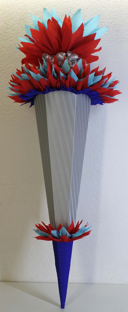 SCHULTÜTE ZUCKERTÜTE OHNE BUCHSTABEN !! Rohling70 85 100cm farblich pass. Ranzen