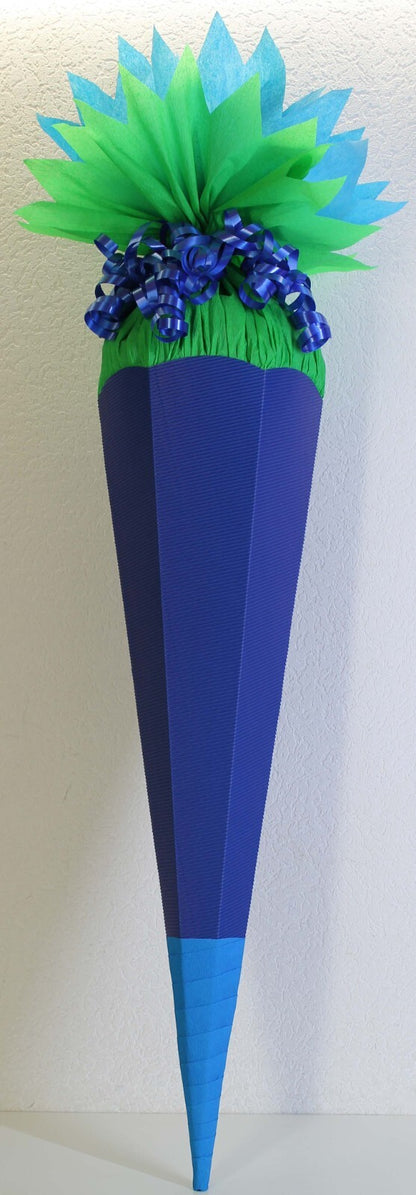 SCHULTÜTE ZUCKERTÜTE OHNE BUCHSTABEN Rohling70 85 1m farblich passend Tornister