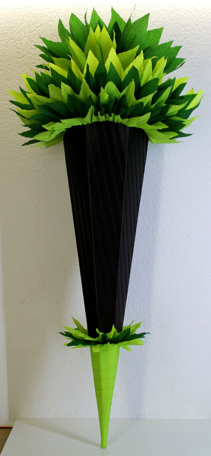 SCHULTÜTE ZUCKERTÜTE OHNE BUCHSTABEN !! Rohling 40 70 75 80 85 90 100cm/1m JUNGS