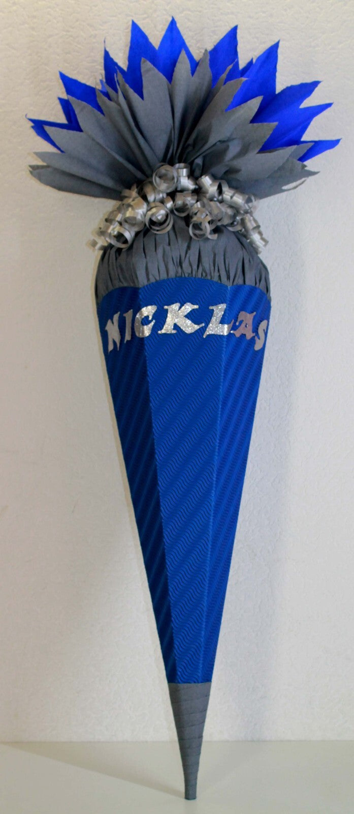 SCHULTÜTE ZUCKERTÜTE OHNE BUCHSTABEN Rohling7085100cm farblich passend Rucksack