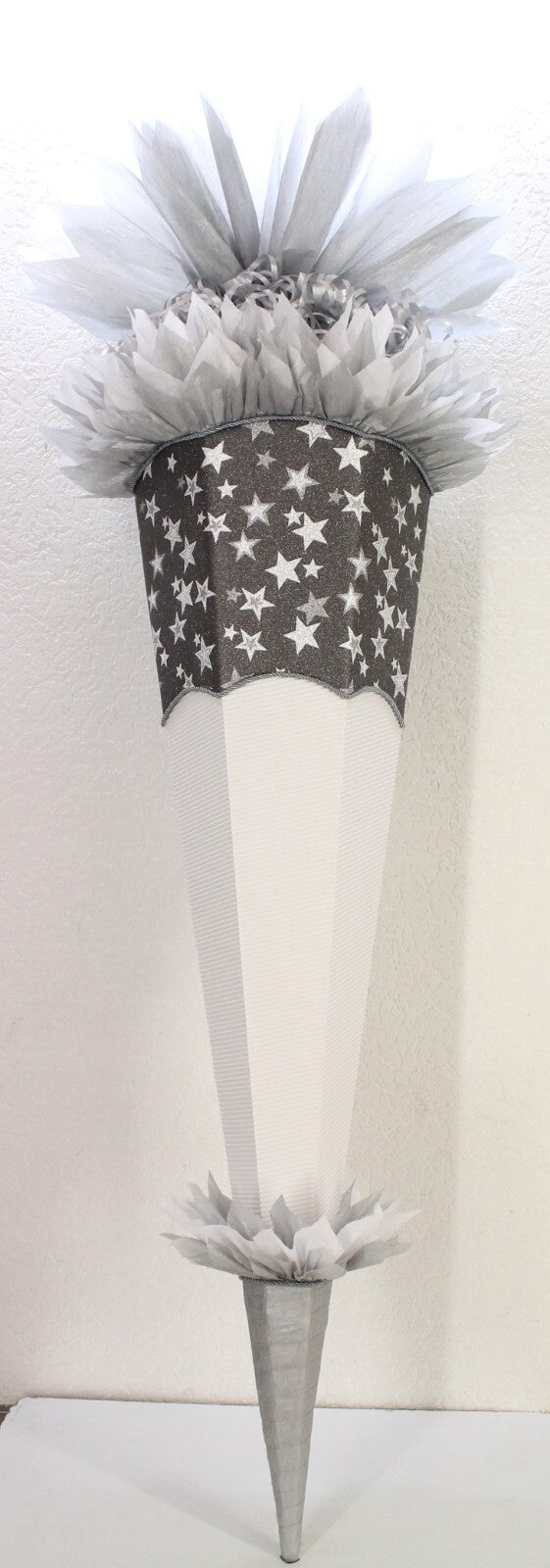 SCHULTÜTE ZUCKERTÜTE OHNE BUCHSTABEN ! Rohling 70 75 80 85 cm Mädchen GLITZER