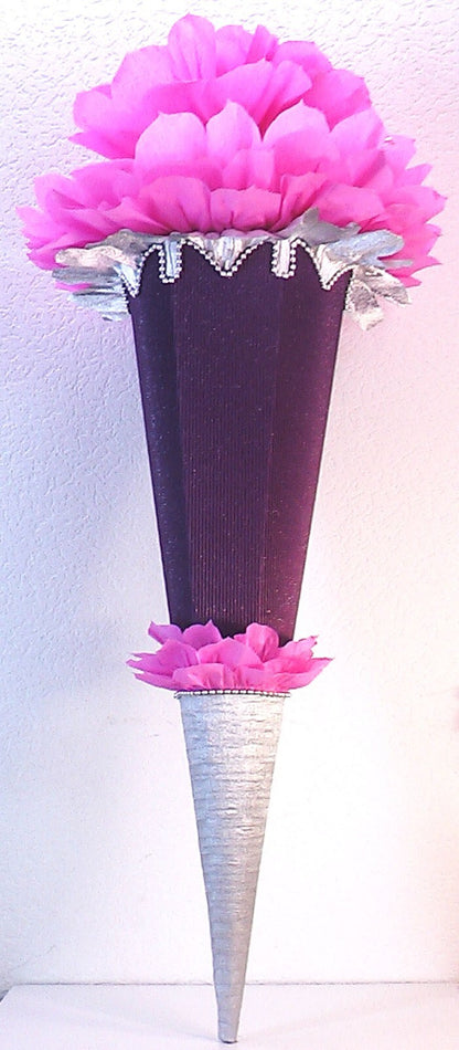 SCHULTÜTE ZUCKERTÜTE OHNE BUCHSTABEN !! Rohling40 70 75 80 85 90 100cm Mädchen