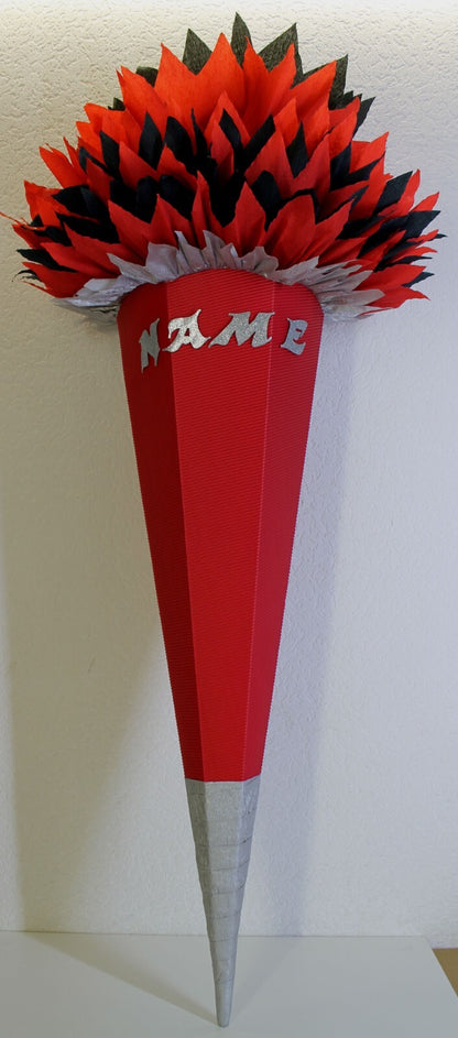 SCHULTÜTE ZUCKERTÜTE OHNE BUCHSTABEN !! Rohling 40 70 75 80 85 90cm 1m JUNGS