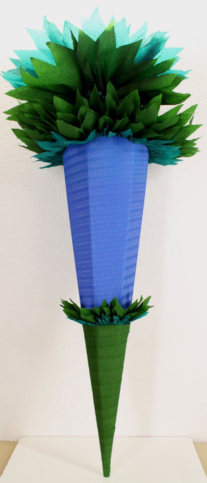 SCHULTÜTE ZUCKERTÜTE OHNE BUCHSTABEN ! Rohling 4070 80 85 90 100cm JUNGE MÄDCHEN