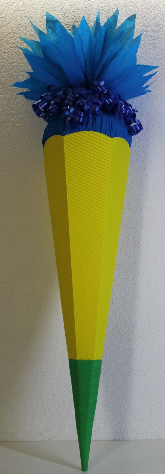 SCHULTÜTE ZUCKERTÜTE OHNE BUCHSTABEN Rohling70 85 1m farblich passend Tornister