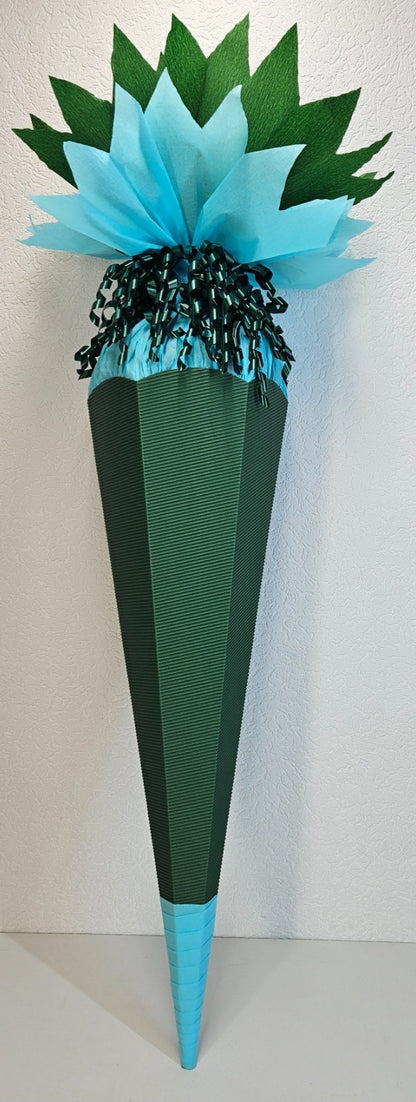 SCHULTÜTE ZUCKERTÜTE OHNE BUCHSTABEN KORPUS8085 100 farblich passend SCHULTASCHE