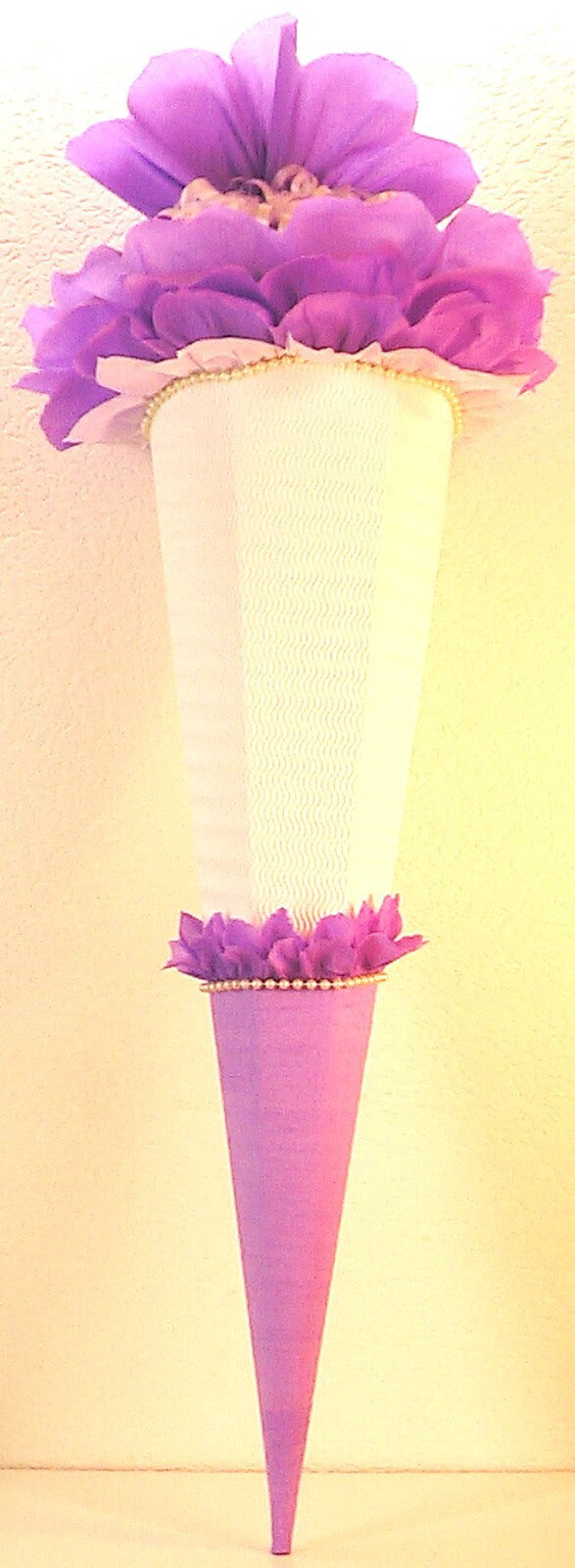 SCHULTÜTE ZUCKERTÜTE OHNE BUCHSTABEN !! Rohling40 70 75 80 85 90 100cm Mädchen