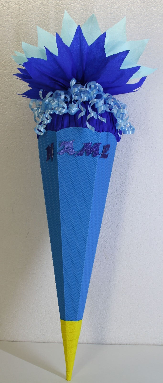 SCHULTÜTE ZUCKERTÜTE OHNE BUCHSTABEN Rohling70 85 100 farblich pass.Schulranzen