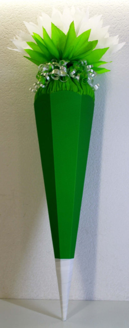 SCHULTÜTE ZUCKERTÜTE OHNE BUCHSTABEN Rohling7085100cm farblich passend Rucksack