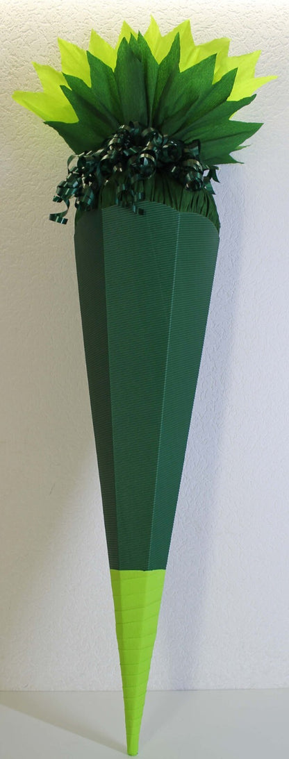 SCHULTÜTE ZUCKERTÜTE OHNE BUCHSTABEN Rohling70 85 1m farblich passend Tornister