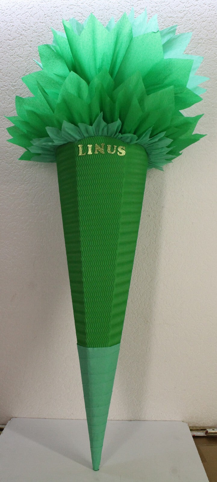 SCHULTÜTE ZUCKERTÜTE OHNE BUCHSTABEN !! Rohling 40 70 75 80 85 90cm 1m JUNGS