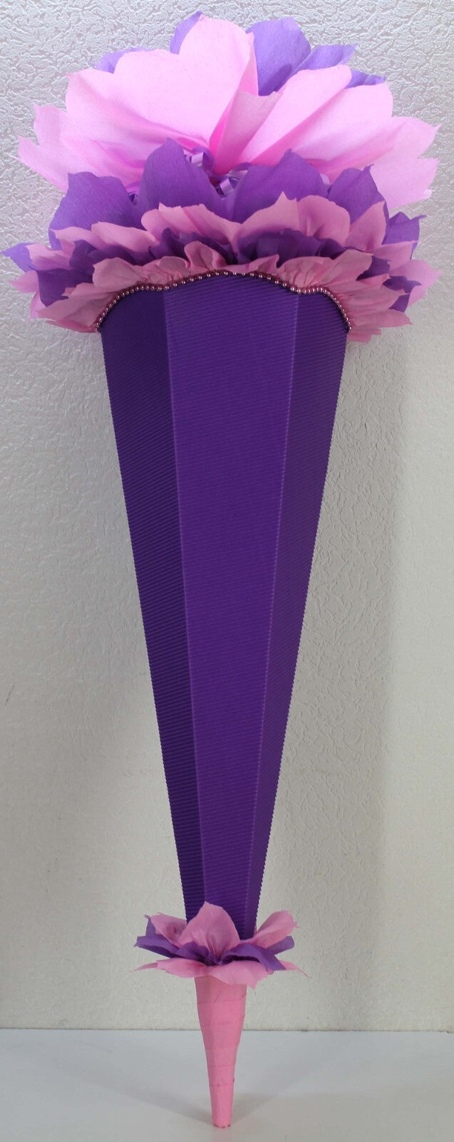 SCHULTÜTE ZUCKERTÜTE OHNE BUCHSTABEN !! Rohling 40 70 75 80 85 90 100cm Mädchen