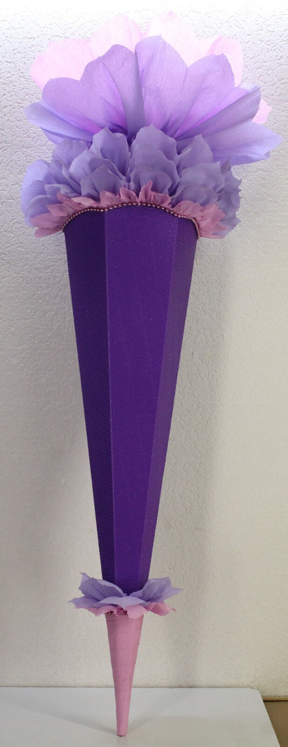 SCHULTÜTE ZUCKERTÜTE OHNE BUCHSTABEN  !! Rohling 40 70 75 80 85 90 100cm / 1m 